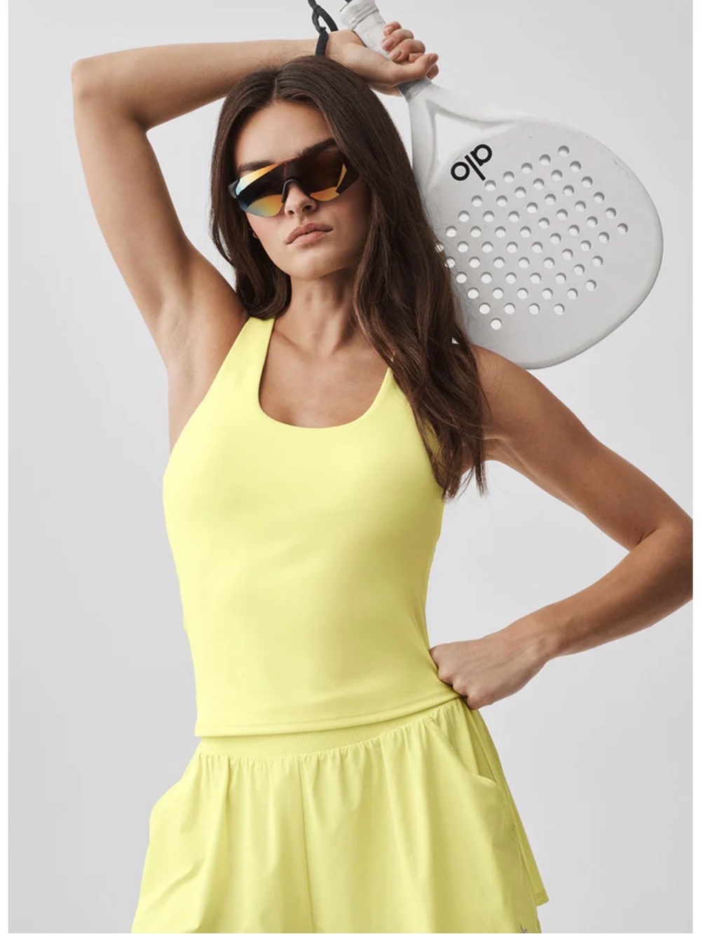 ALO Yoga Softsculpt No Nonsense Bra Tank XS Limited: Sunshine NWT